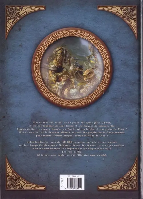 Verso de l'album Le Chant des Elfes Tome 2 Les Invasions barbares