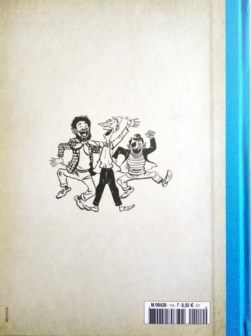 Verso de l'album Les Pieds Nickelés - La collection Tome 114 Les Pieds Nickelés et l'énergie