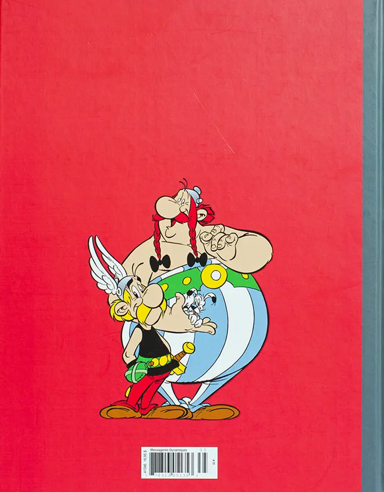 Verso de l'album Astérix La collection officielle Tome 30 La galère d'Obélix