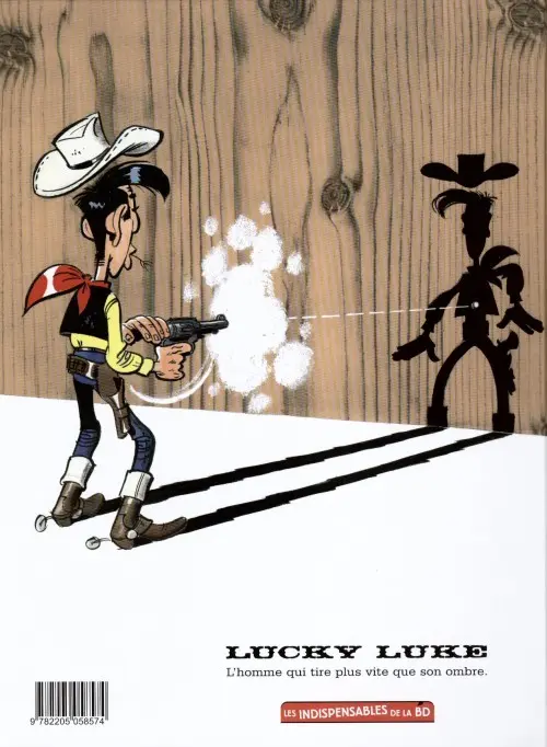 Verso de l'album Lucky Luke Tome 51 Daisy Town