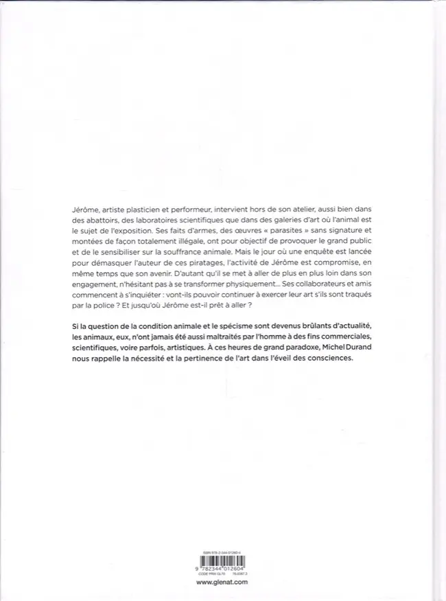 Verso de l'album Espèce(s)