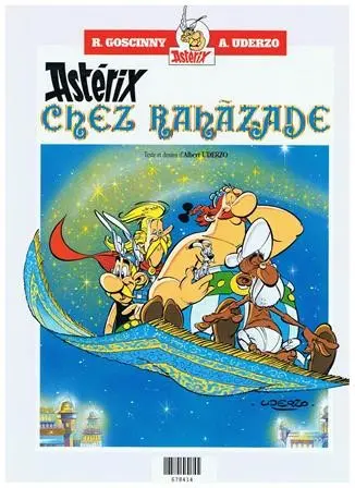 Verso de l'album Astérix Tomes 27 et 28 Le fils d'astérix / astérix chez rahàzade