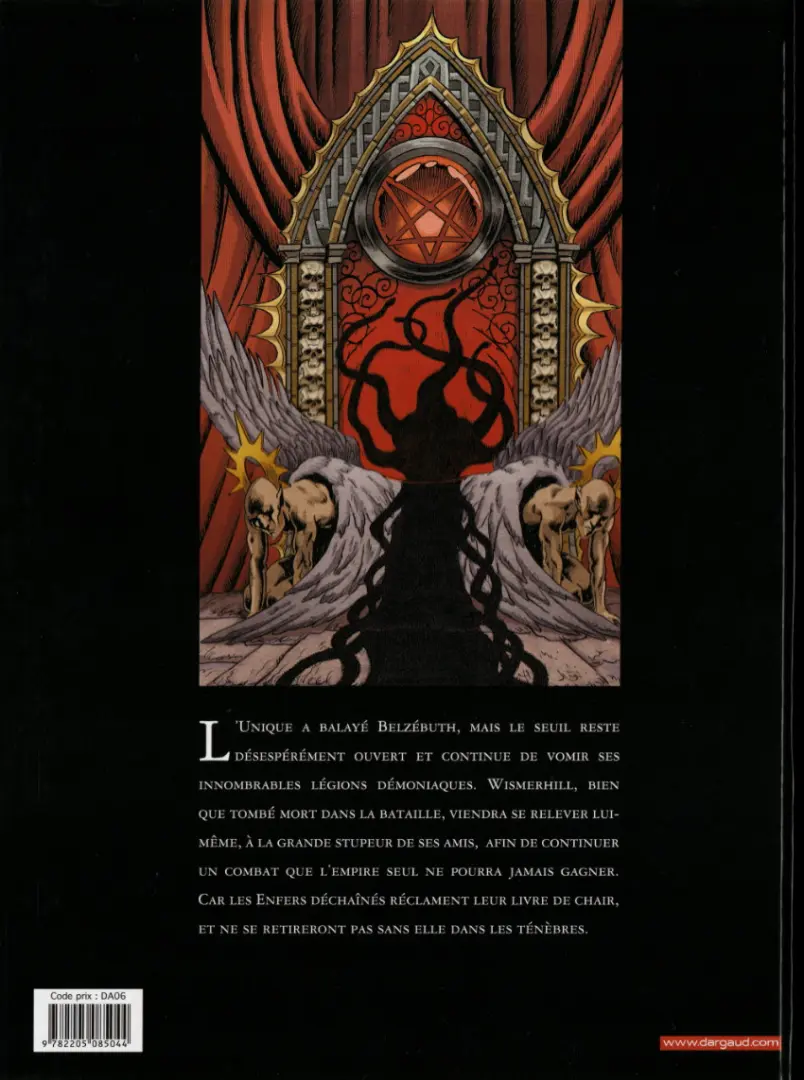 Verso de l'album Chroniques de la Lune Noire Tome 21 Sic Transit Gloria Mundi