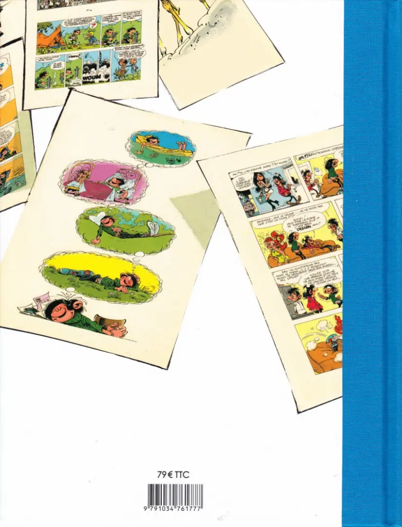 Verso de l'album Gaston L'intégrale