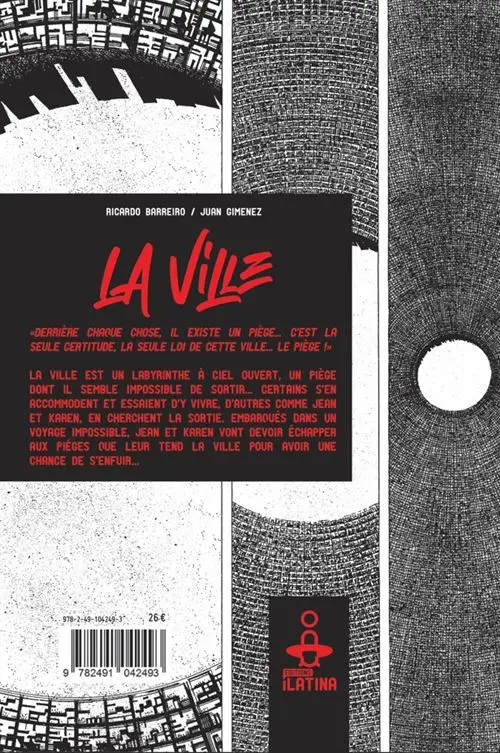 Verso de l'album La ville
