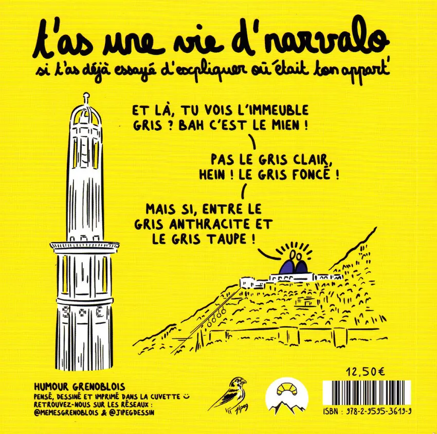 Verso de l'album Le petit Narvalo 2 Double viande