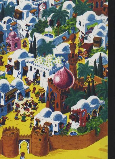 Verso de l'album Djinn