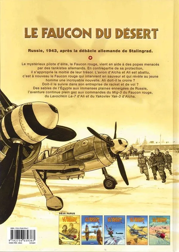 Verso de l'album Le Faucon du désert Tome 5 Novgorod