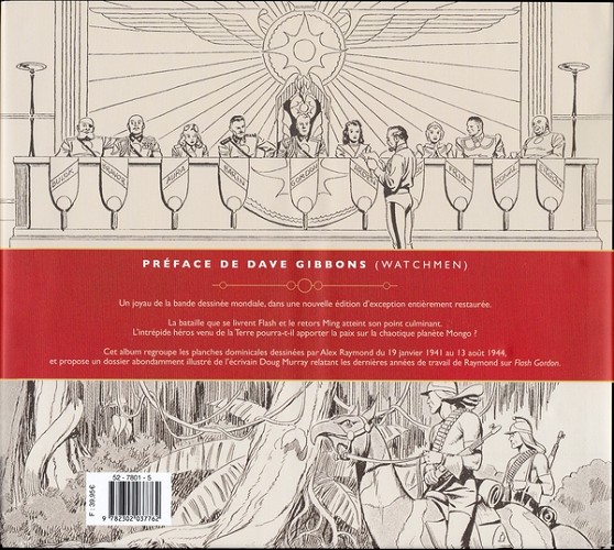 Verso de l'album Flash Gordon Soleil - L'âge d'or Tome 3 Intégrale Volume 3 - 1941-1944