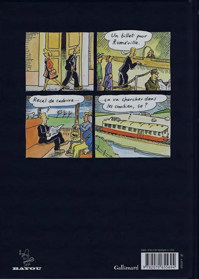 Verso de l'album J'ai pas volé Pétain mais presque...