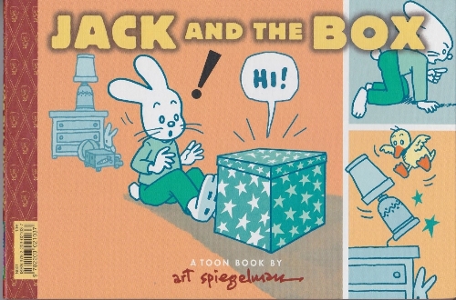 Verso de l'album Jack et la boîte