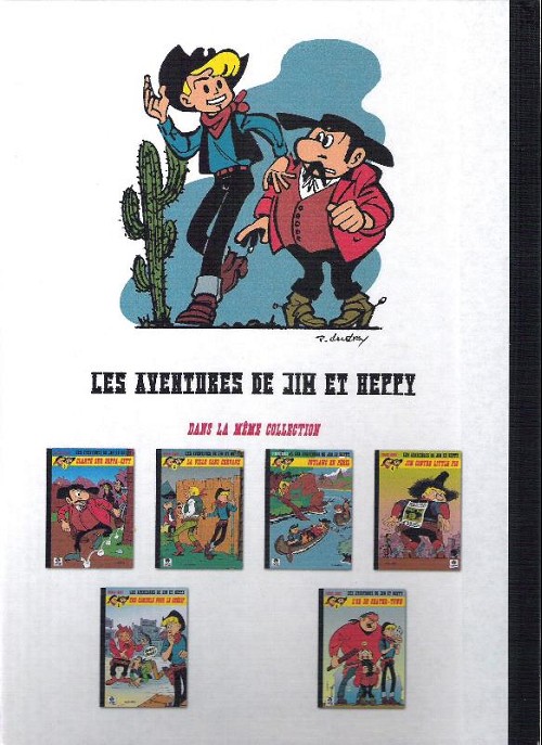 Verso de l'album Les aventures de Jim L'astucieux - Jim Aydumien Tome 6 L'or de shater-town