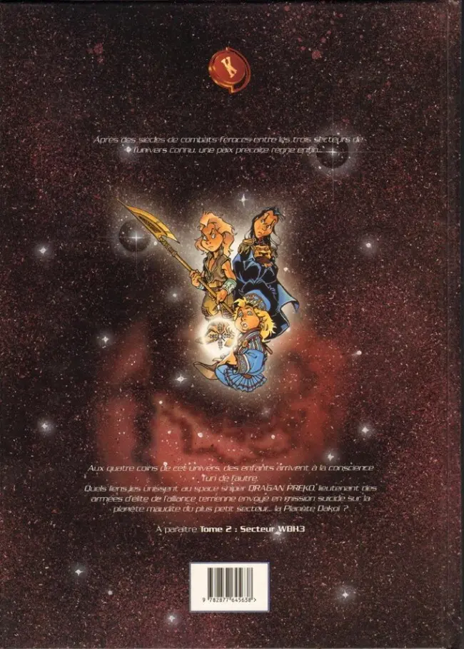 Verso de l'album Kookaburra Tome 1 Planète Dakoï