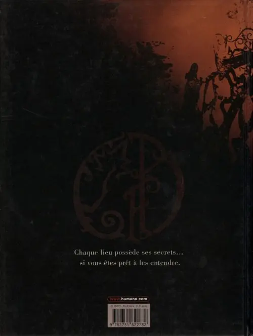 Verso de l'album Le Manoir des murmures Tome 3 Simon