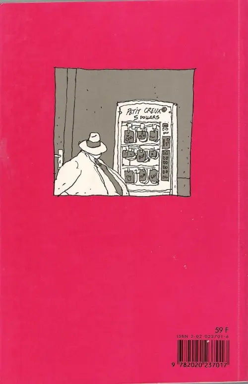 Verso de l'album Monsieur Fruit Tome I