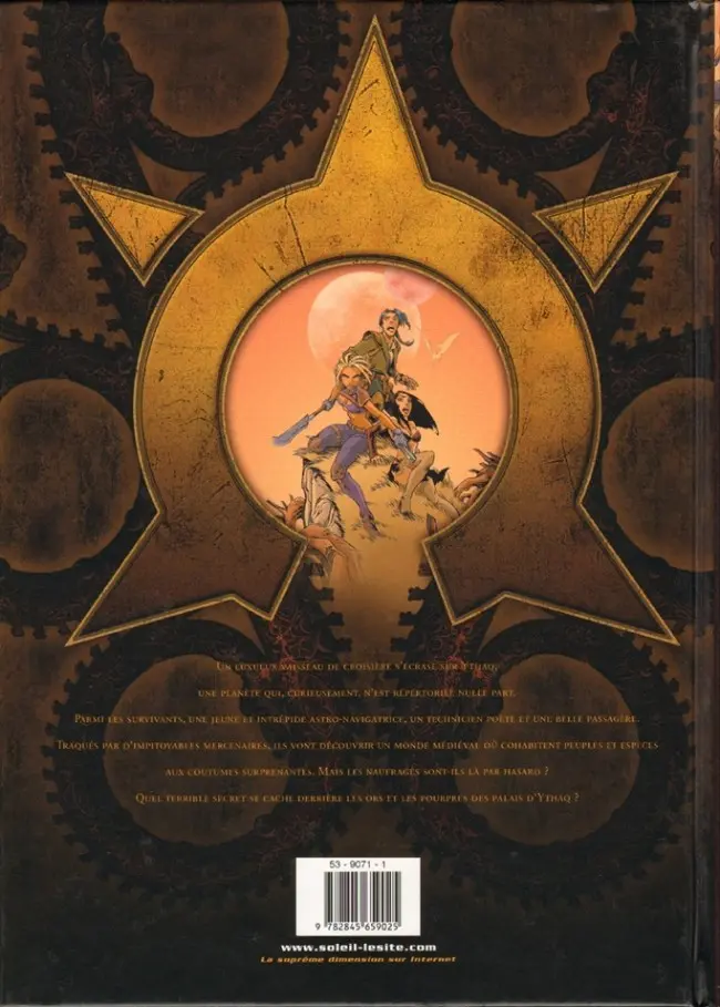 Verso de l'album Les Naufragés d'Ythaq Tome 1 Terra incognita