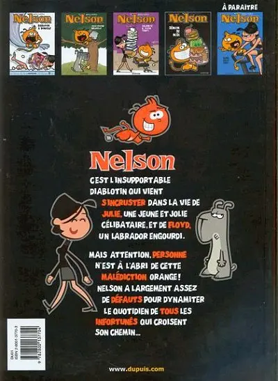 Verso de l'album Nelson Tome 4 Démon de midi