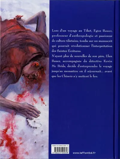 Verso de l'album L'ombre du temps