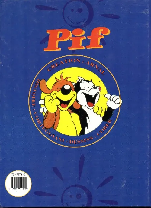 Verso de l'album Pif le chien Soleil Tome 4 Au Galop, mais pas trop