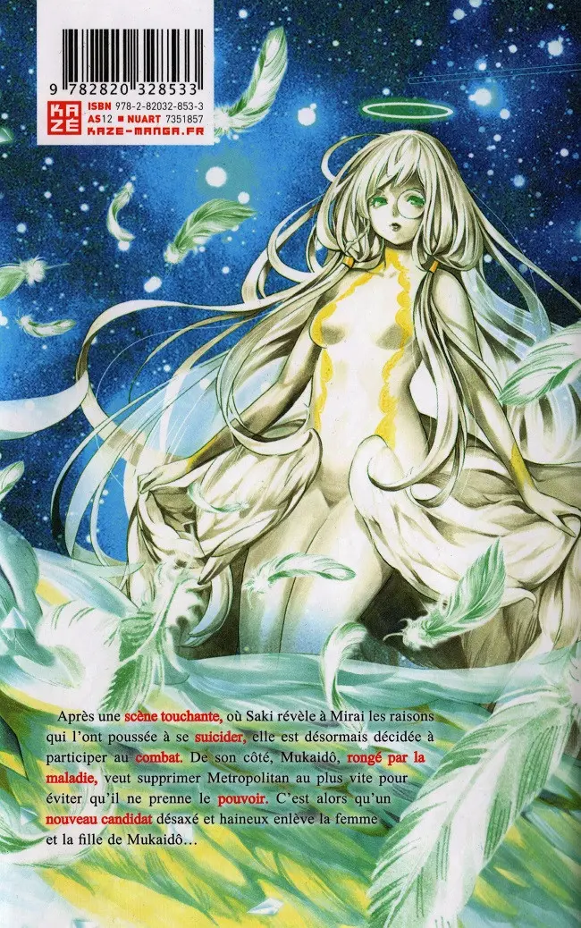 Verso de l'album Platinum End 5