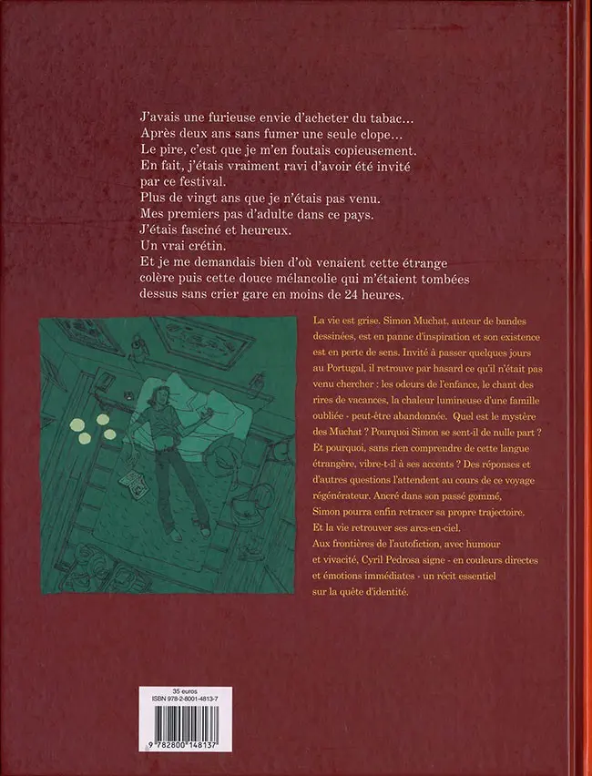 Verso de l'album Portugal