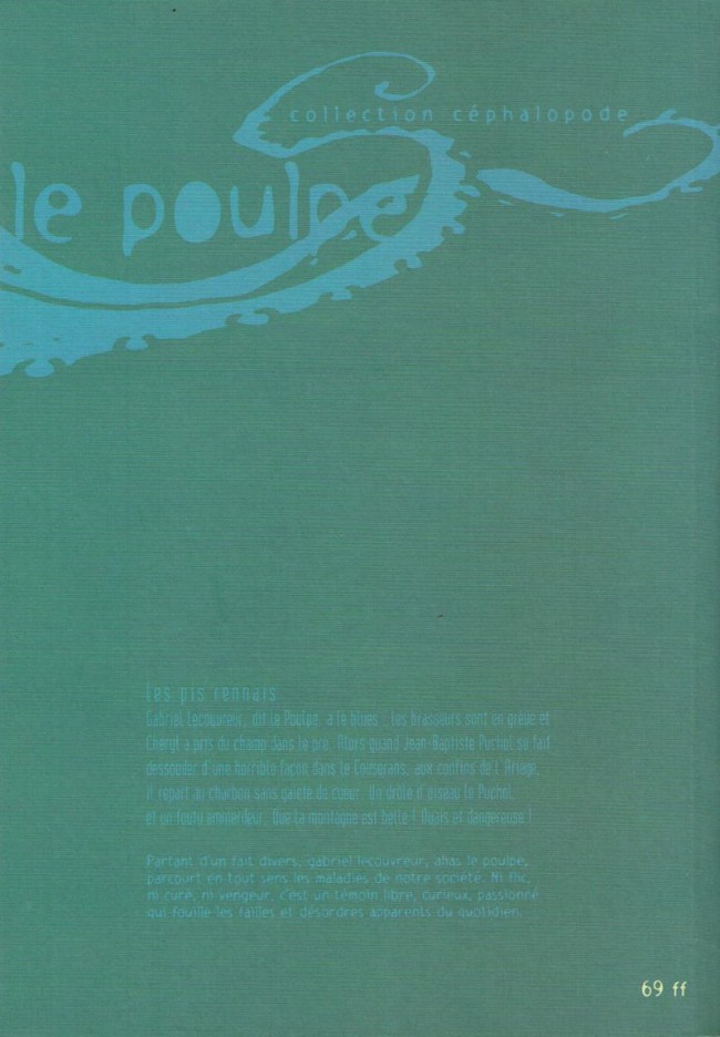 Verso de l'album Le Poulpe Tome 3 Les pis rennais