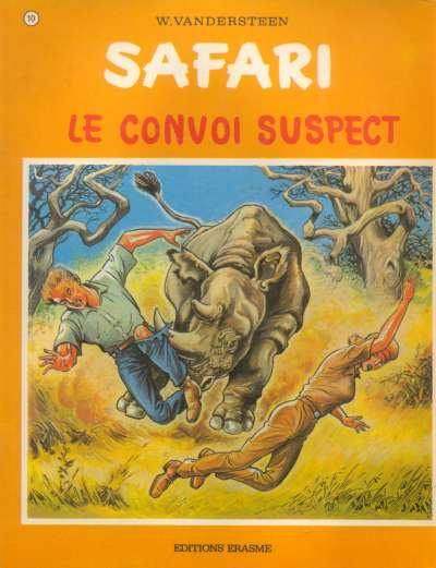 Couverture de l'album Safari Tome 10 Le convoi suspect