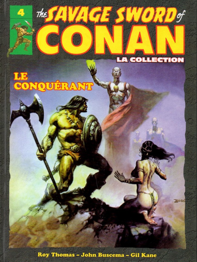 Couverture de l'album The Savage Sword of Conan - La Collection Tome 4 Le conquérant
