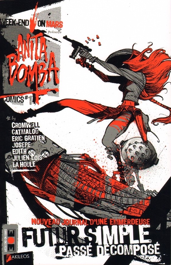 Couverture de l'album Anita Bomba Comics #1 Futur simple, passé décomposé