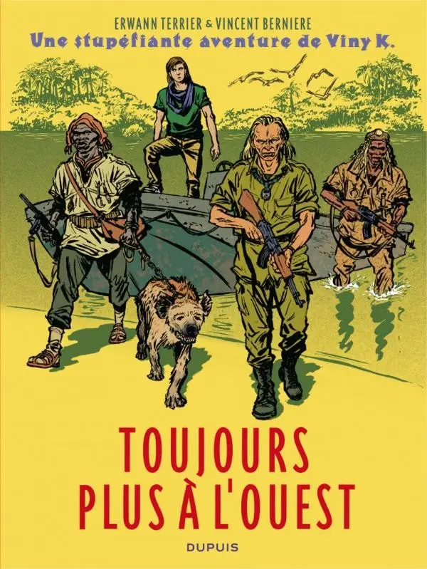 Couverture de l'album Une stupéfiante aventure de Viny K. Tome 2 Toujours plus à l'ouest