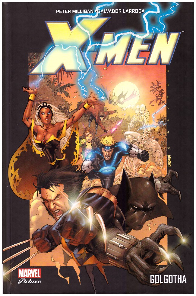 Couverture de l'album X-Men Golgotha
