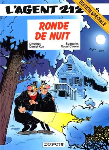 Couverture de l'album L'Agent 212 Tome 6 Ronde de nuit