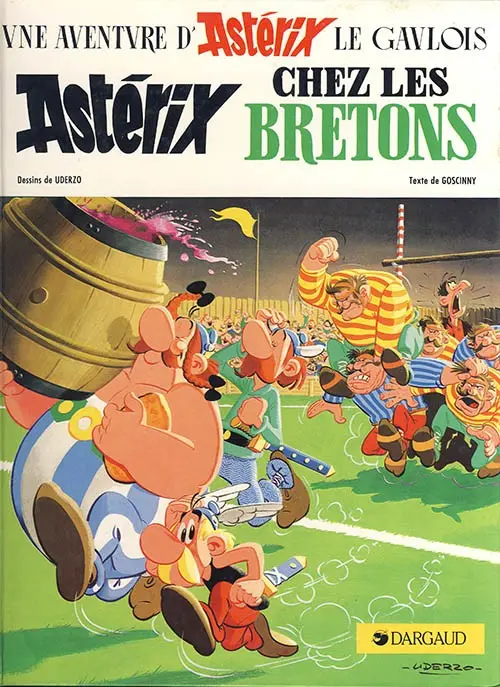 Couverture de l'album Astérix Tome 8 Astérix chez les Bretons