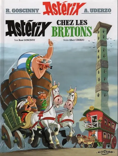 Couverture de l'album Astérix Tome 8 Astérix chez les Bretons
