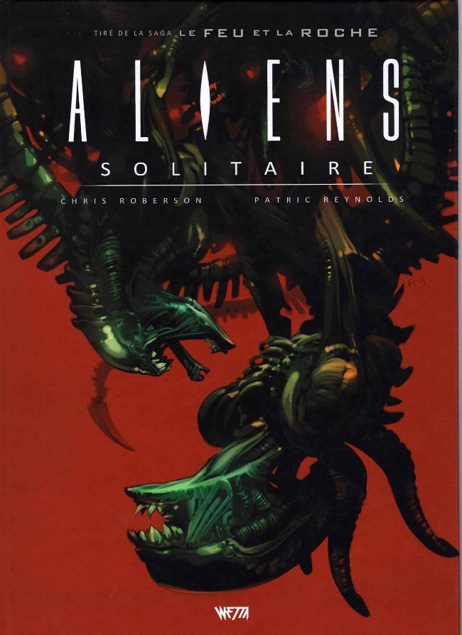 Couverture de l'album Le Feu et la roche Tome 2 Aliens - Solitaire