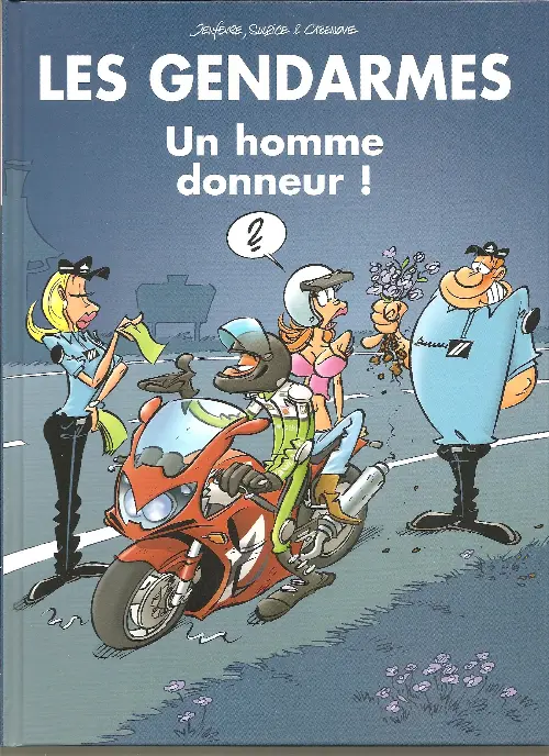 Couverture de l'album Les Gendarmes Tome 9 Un homme donneur !