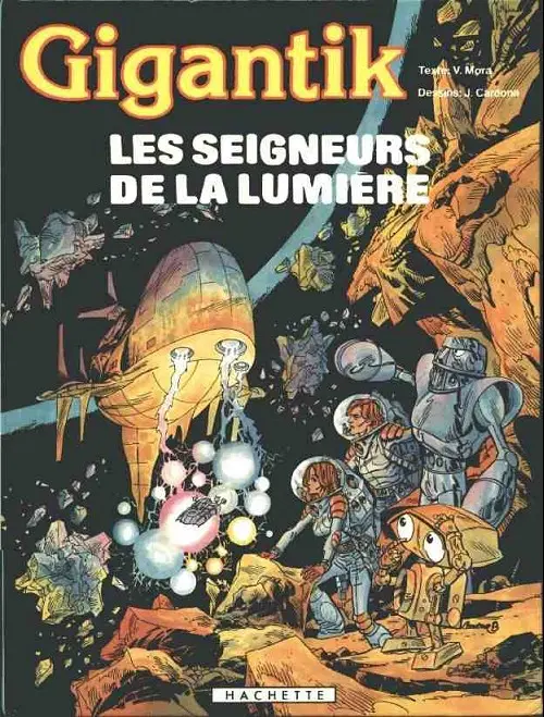 Couverture de l'album Gigantik Tome 6 Les seigneurs de la lumière