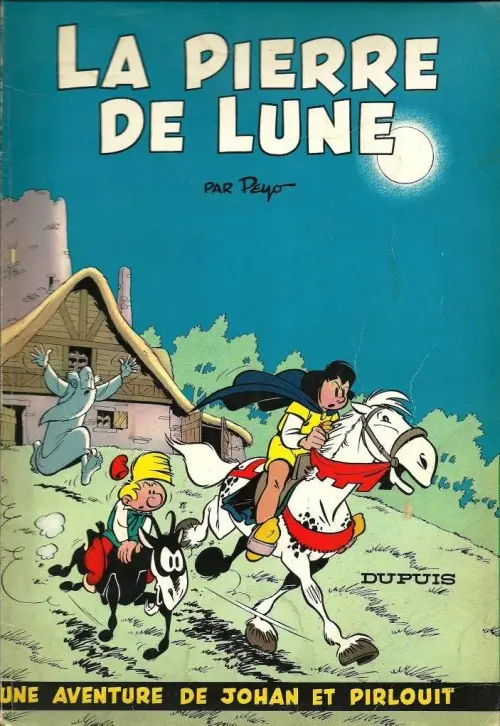 Couverture de l'album Johan et Pirlouit Tome 4 La pierre de lune