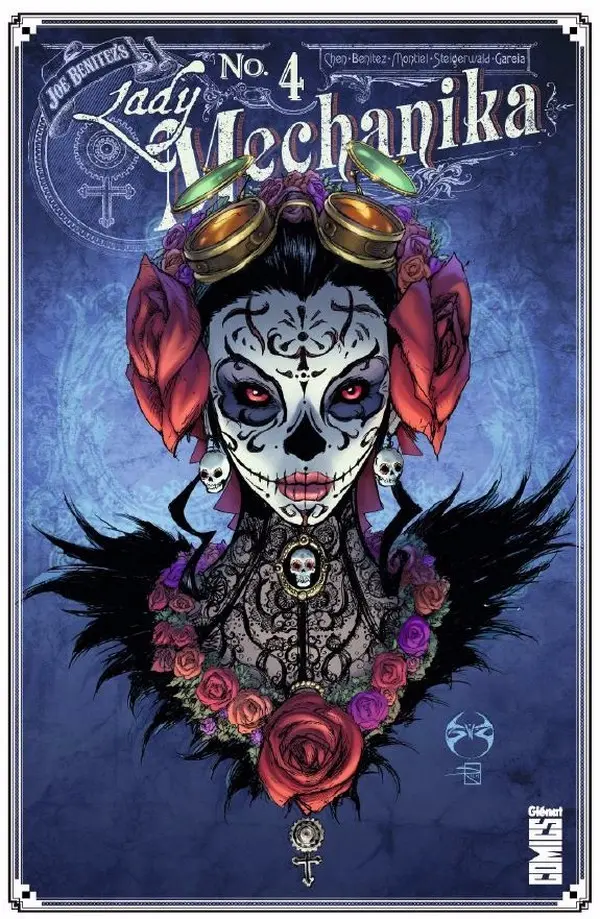 Couverture de l'album Lady Mechanika N° 4 La Dama de la Muerte
