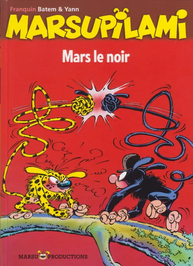 Couverture de l'album Marsupilami Tome 3 Mars le noir