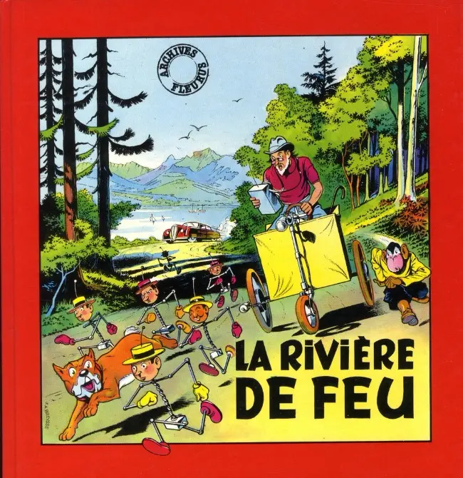 Couverture de l'album Oscar Hamel et Isidore Tome 5 La rivière de feu