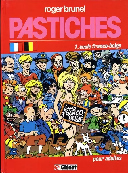 Couverture de l'album Pastiches Tome 1 Ecole franco-belge