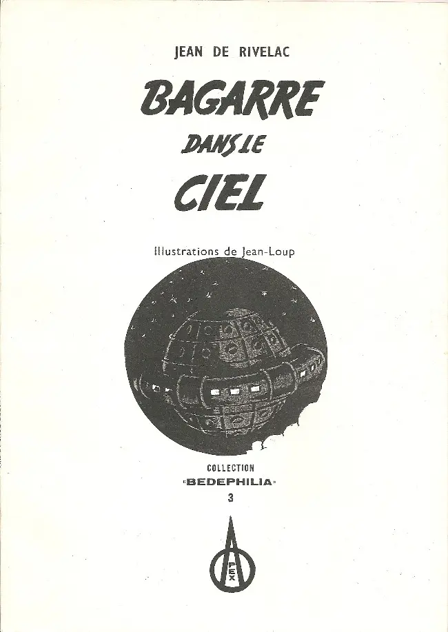 Couverture de l'album Bagarre dans le ciel