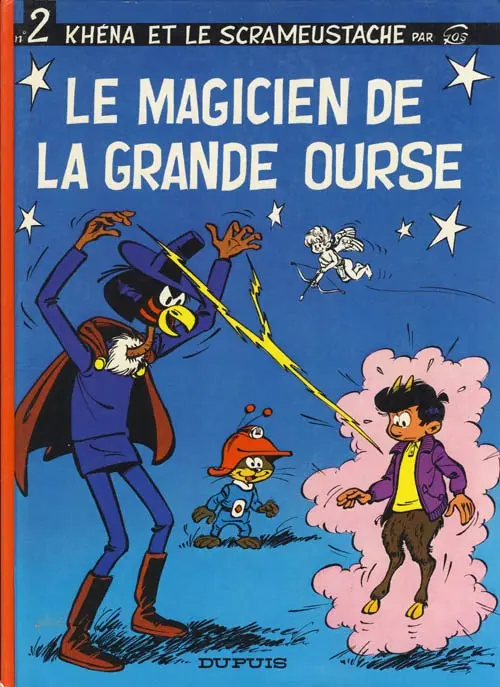 Couverture de l'album Le Scrameustache Tome 2 Le magicien de la Grande Ourse