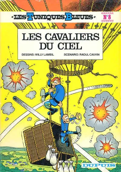 Couverture de l'album Les Tuniques Bleues Tome 8 Les cavaliers du ciel