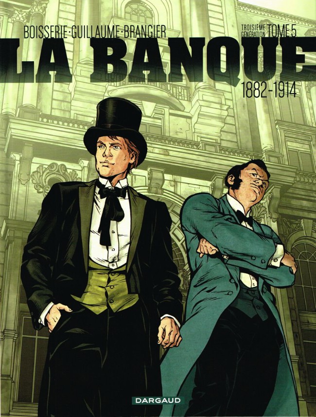 Couverture de l'album La Banque Tome 5 Troisième génération 1882-1914 : Les Chéquards de Panama