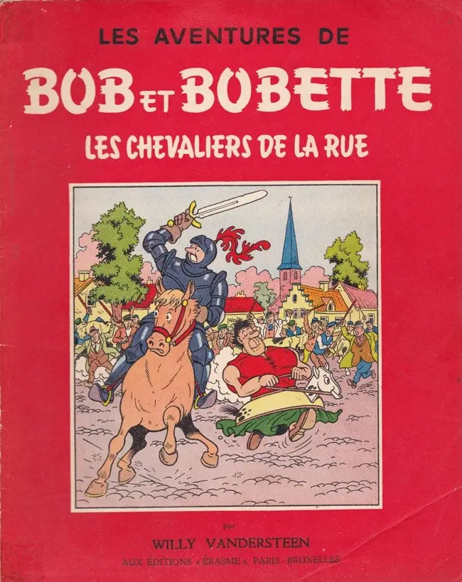 Couverture de l'album Bob et Bobette Tome 18 Les chevaliers de la rue