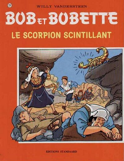 Couverture de l'album Bob et Bobette Tome 231 Le scorpion scintillant