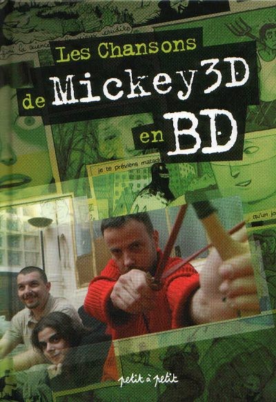 Couverture de l'album Chansons en Bandes Dessinées Les Chansons de Mickey 3D en BD