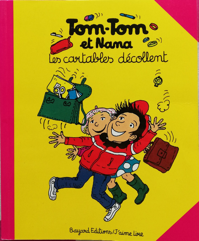 Couverture de l'album Tom-Tom et Nana Tome 4 Les cartables décollent